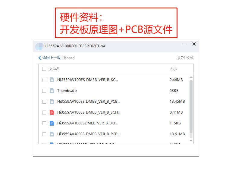 华为海思HI3559A开发板全套资料48G 包括源码和原理图PCB