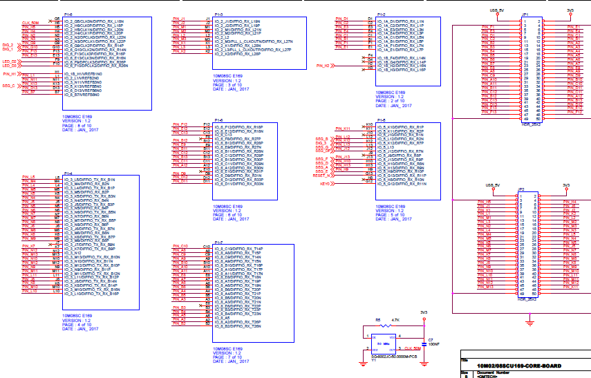 Altera(Intel)_MAX10_10M02SCU169开发板资料硬件参考设计+逻辑例程