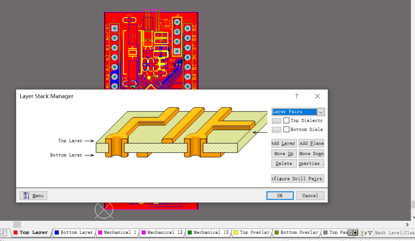 STM32F103C8T6最小系统核心板ad设计原理图+PCB文件