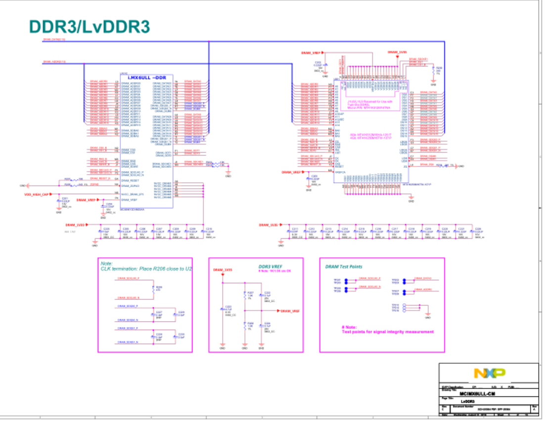 nxp imx6ull MCIMX6ULL官方开发板Cadence allegro设计硬件原理图+P