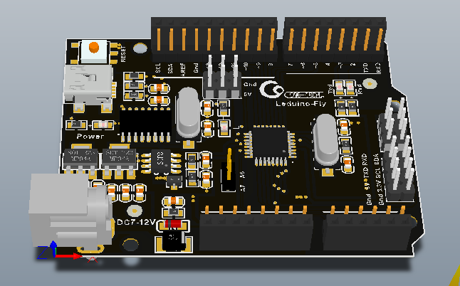 Arduino UNO R3主控板AD版（原理图 PCB源文件）