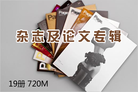 杂志及论文专辑 19册 720M